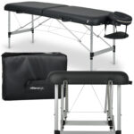 Habys lettino da trattamento pieghevole 65 cm nero Estetic Dark