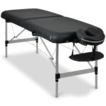 Habys lettino da trattamento pieghevole 65 cm nero Estetic Dark