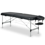 Habys lettino da trattamento pieghevole 65 cm nero Estetic Dark