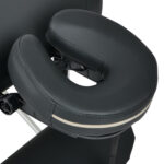 Habys lettino da trattamento pieghevole 65 cm nero Estetic Dark