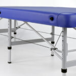 Habys lettino da trattamento pieghevole extra large blu