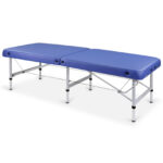 Habys lettino da trattamento pieghevole extra large blu