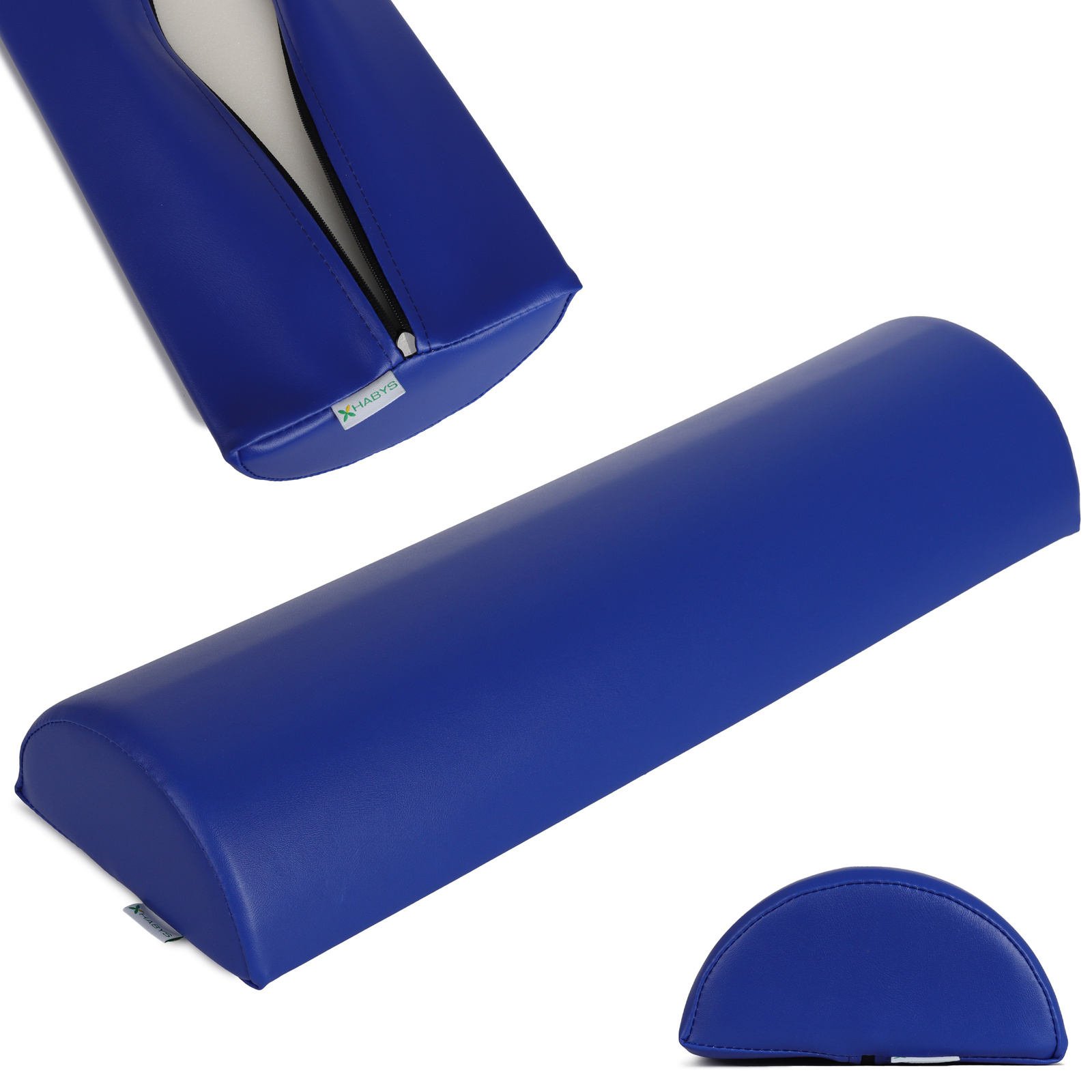 Habys mezzo rullo 60x19x9 cm blu Habys mezzo rullo 60x19x9 cm blu