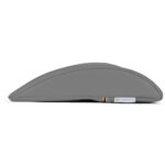 Habys mezzo rullo lombare 40x25x5 cm morbido grigio