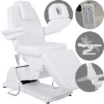 Habys poltrona da trattamento elettrica bianco Velora PRO 4
