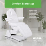 Habys poltrona da trattamento elettrica bianco Velora PRO 4