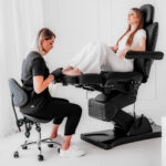 Habys poltrona da trattamento elettrica nera Sorina PRO 7 P