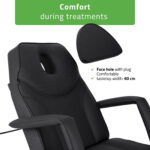 Habys poltrona da trattamento elettrica nero Touch Core k315