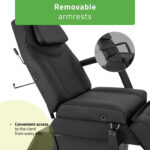 Habys poltrona da trattamento elettrica nero Touch Core k315