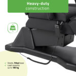 Habys poltrona da trattamento elettrica nero Touch Core k315