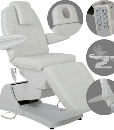Habys poltrona estetica elettrica grigio Velora PRO 4