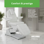 Habys poltrona estetica elettrica grigio Velora PRO 4