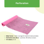 Habys rotolo monouso 60 cm rinforzato rosa