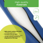 Habys rullo da massaggio 12x60 cm blu Aveno Life