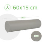 Habys rullo da massaggio 60 cm grigio