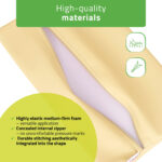 Habys rullo lombare 40x25x5 cm beige Aveno Life