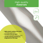 Habys rullo massaggio 12x60 cm grigio