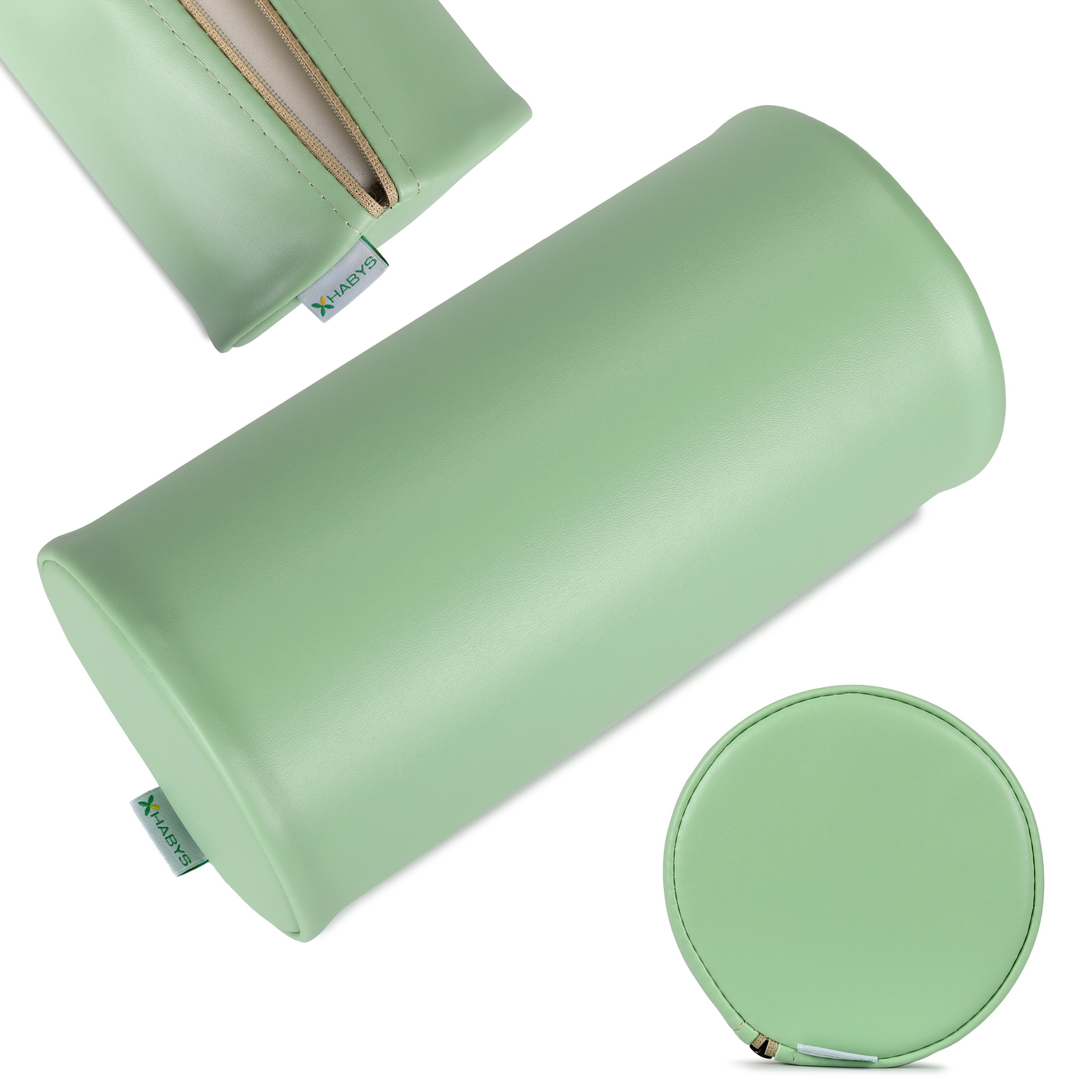 Habys rullo semicilindrico 15x30 cm verde Habys rullo semicilindrico 15x30 cm verde