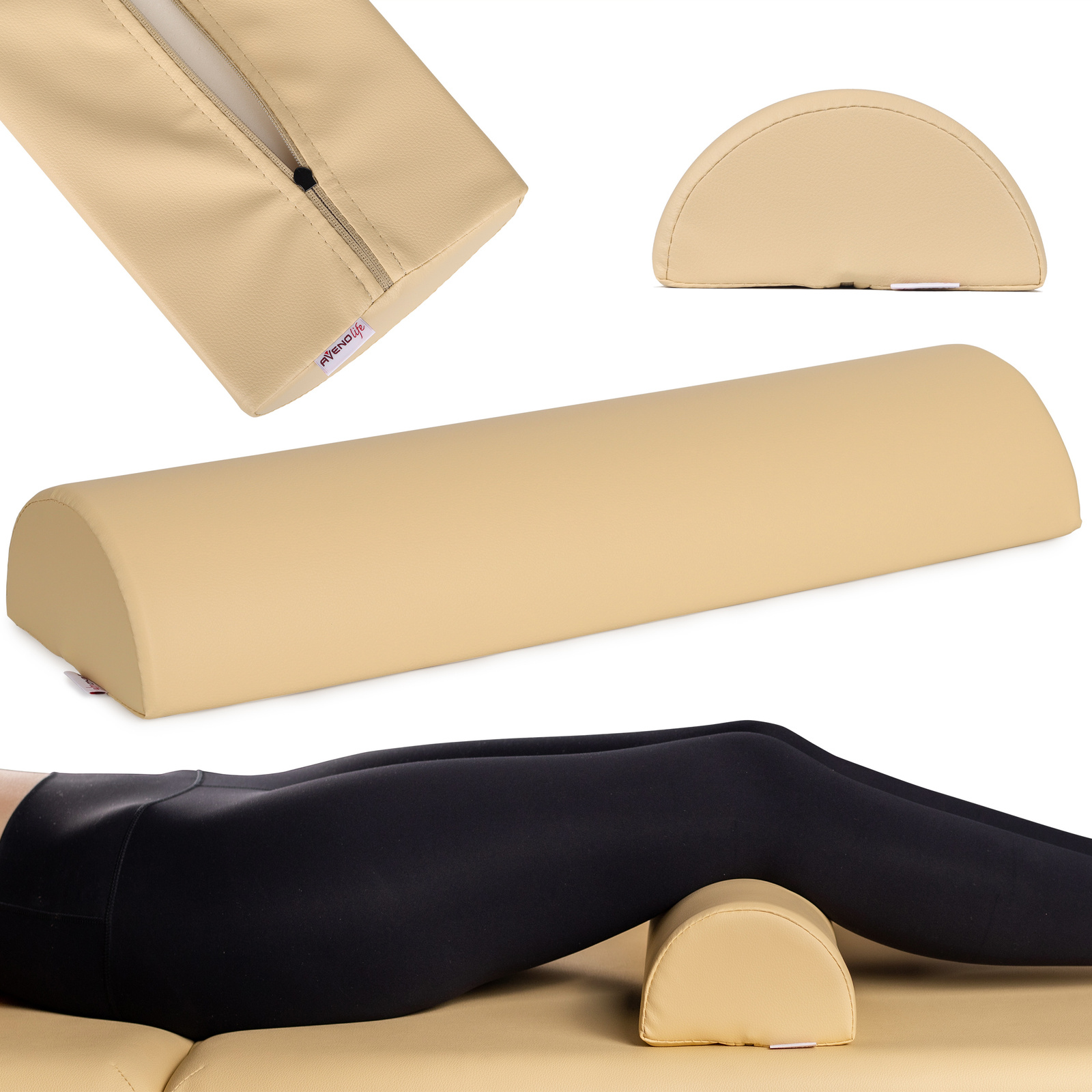 Habys rullo semicilindrico 60 cm beige Aveno Life Habys rullo semicilindrico 60 cm beige Aveno Life