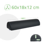 Habys rullo semicilindrico 60 cm nero Aveno Life