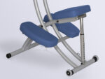 Habys sedia da massaggio leggera blu Prestige-Reh Fast Lock