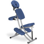 Habys sedia da massaggio portatile pneumatica blu Prestige-Reh