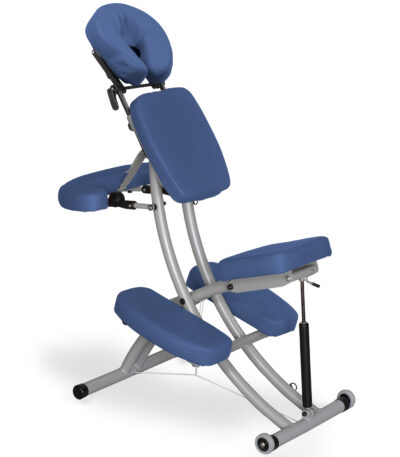 Habys sedia da massaggio portatile pneumatica blu Prestige-Reh