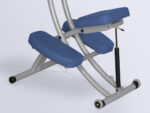 Habys sedia da massaggio portatile pneumatica blu Prestige-Reh