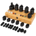 Habys set pietre per massaggio 64 pezzi