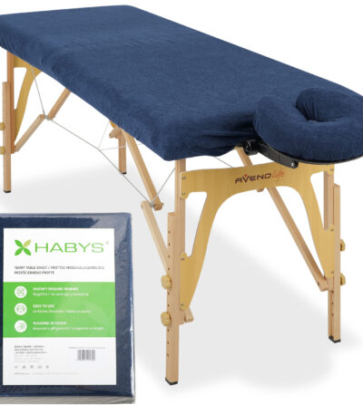 Habys set spugna 60x165 cm blu scuro