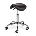 Habys sgabello a sella ergonomico nero LOFI