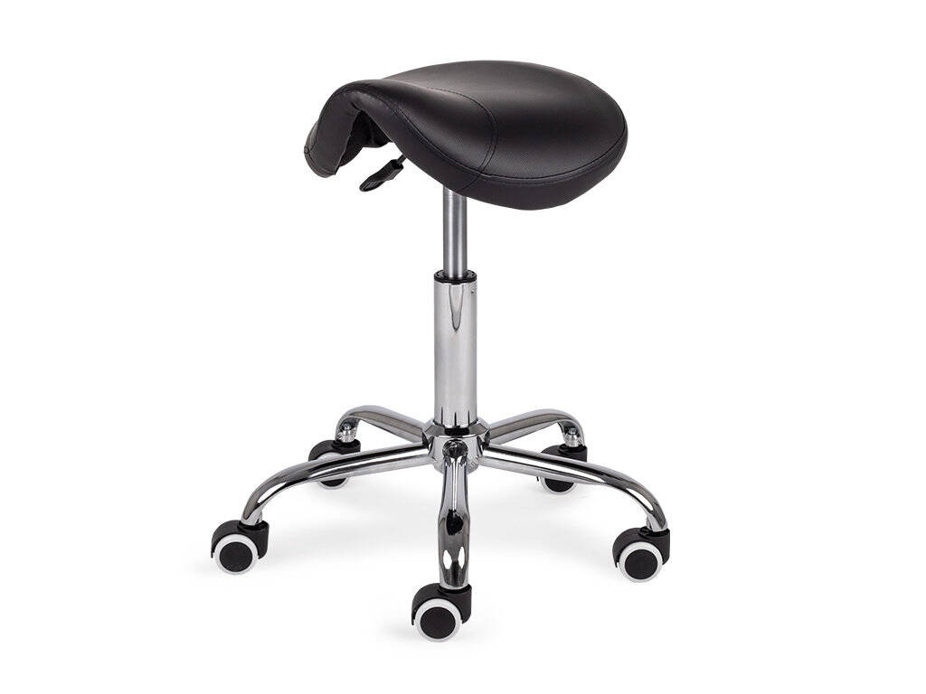 Habys sgabello a sella ergonomico nero LOFI Habys sgabello a sella ergonomico nero LOFI