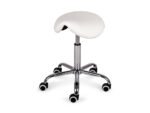 Habys sgabello a sella girevole ergonomico bianco LOFI