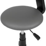 Habys sgabello schienale ergonomico grigio Tessa