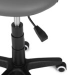 Habys sgabello schienale ergonomico grigio Tessa