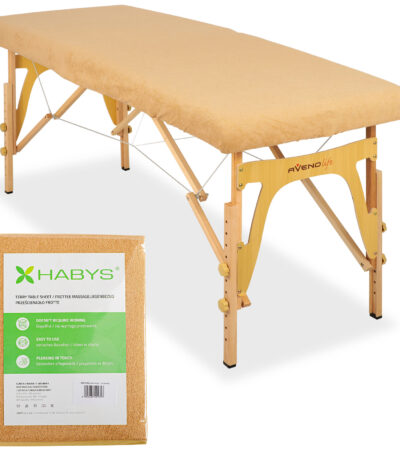 Habys telo spugna 60x165 cm con elastico beige