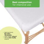 Habys telo spugna 70-75x180-185 cm bianco