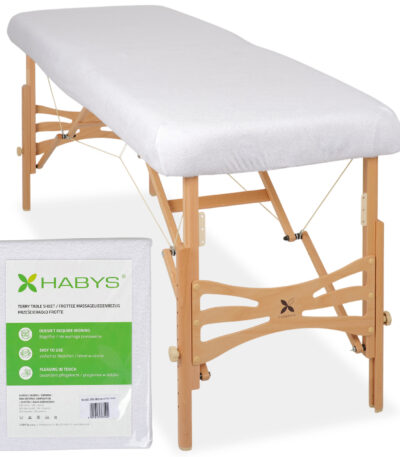 Habys telo spugna con elastico 60-65 cm bianco
