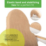 Habys telo spugna con elastico beige chiaro