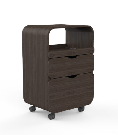 Silverfox carrello 2 cassetti wengué THUL