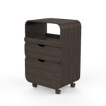 Silverfox carrello 2 cassetti wengué THUL