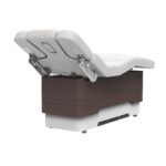 Silverfox lettino da trattamento elettrico riscaldato bianco Onyx